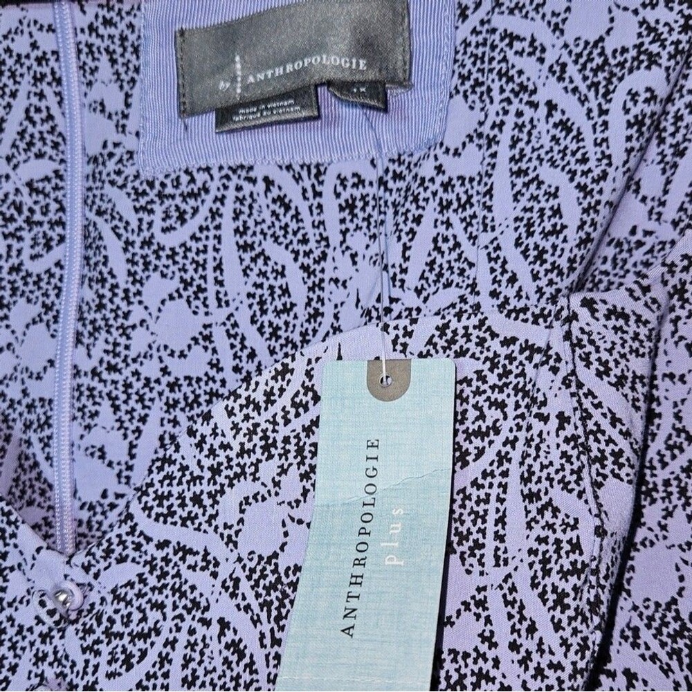 Anthropologie The Cecily Fit & Flare Sweetheart Dress Maeve Women's  Size 1X NWT - Picture 10 of 14
